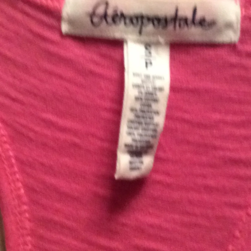 Aeropostale Ruffle Pink Top - Picture 3 of 4